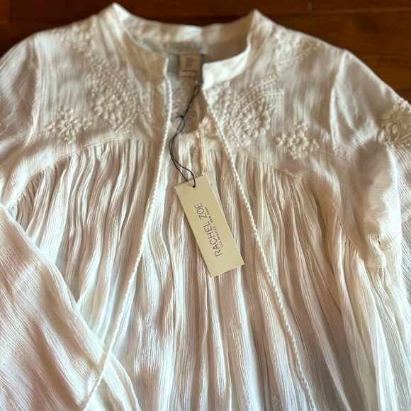 Rachel Zoe White blouse NWT - Picture 2 of 6